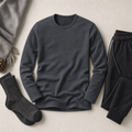 GPT Image 2 Gallery flatlay - Sous-pull thermique épais Homme