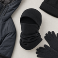 GPT Image 2 Gallery flatlay - Bonnet cagoule tour de cou polaire