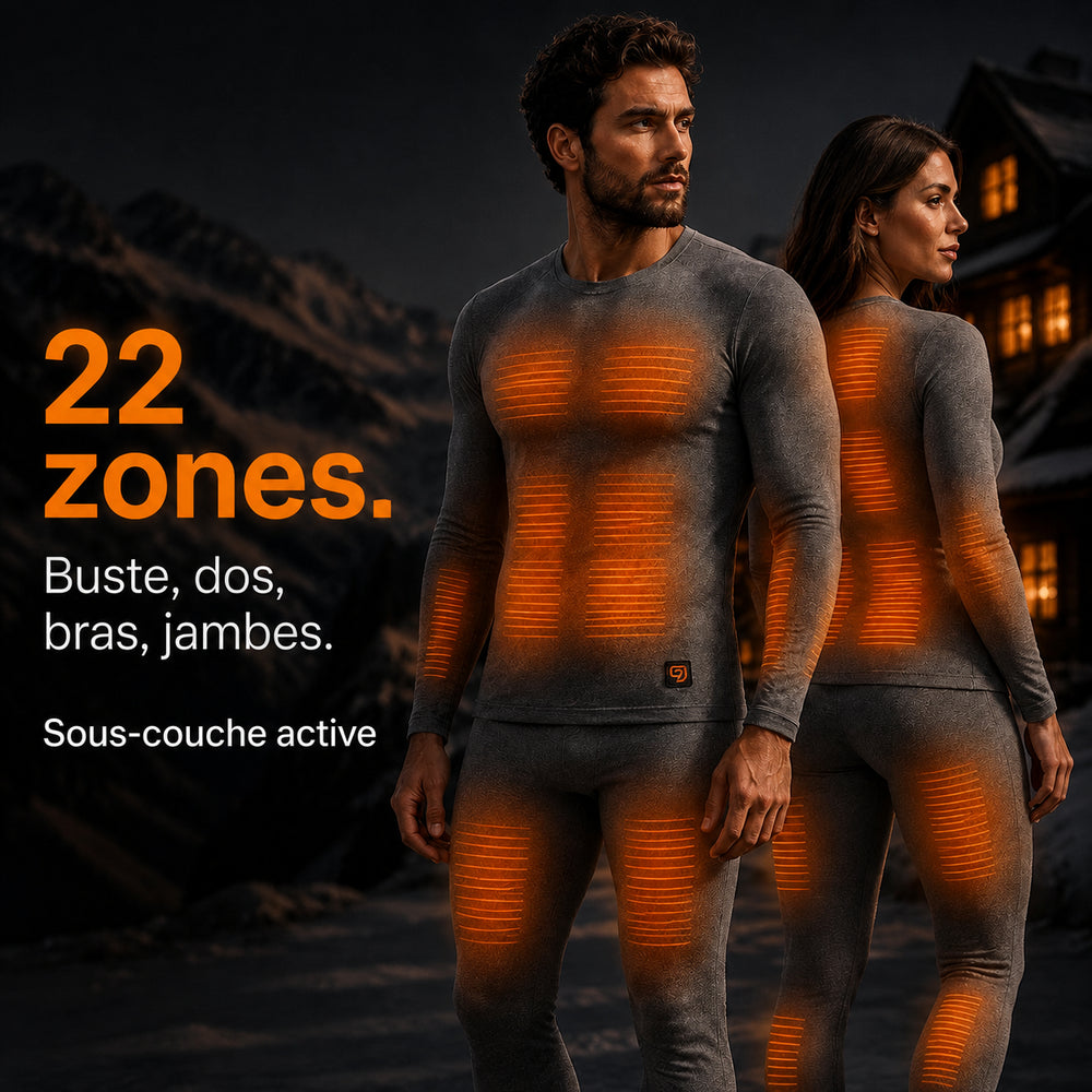 ThermoSkin X22 et ses vingt-deux zones chauffantes