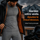 ThermoSkin X22 porte sous une veste d'hiver