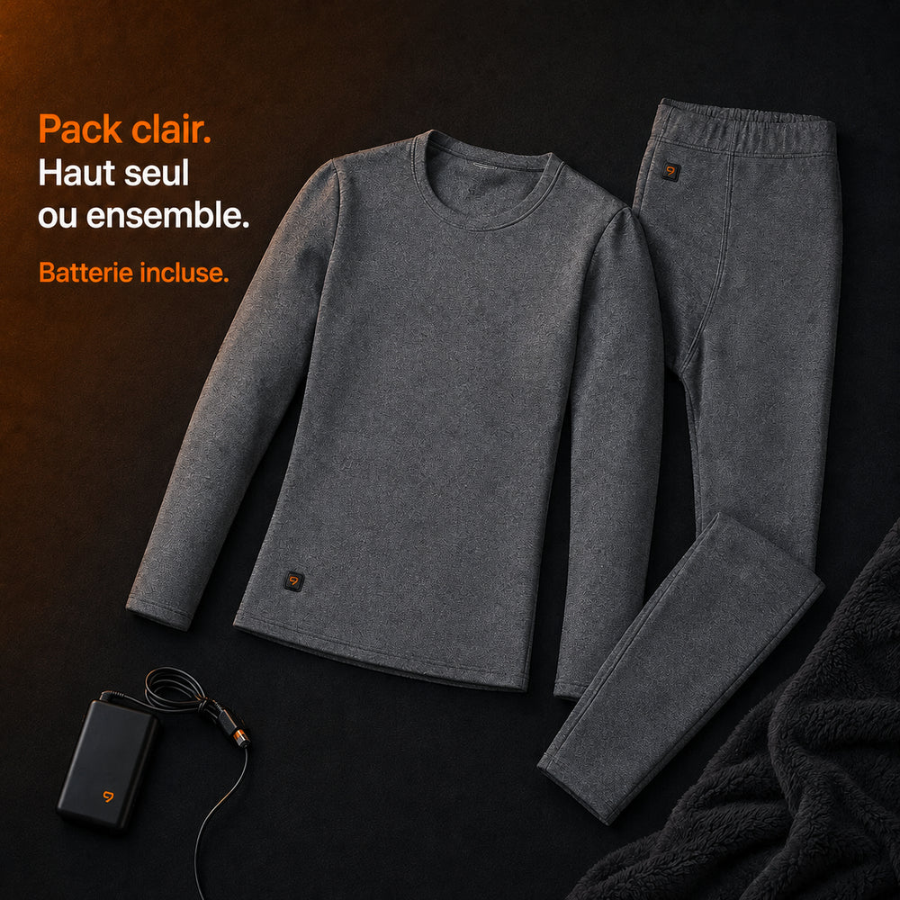 Pack ThermoSkin X22 avec batterie et cable