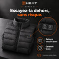 Garanties et services 9HEAT pour le gilet Aurea 8