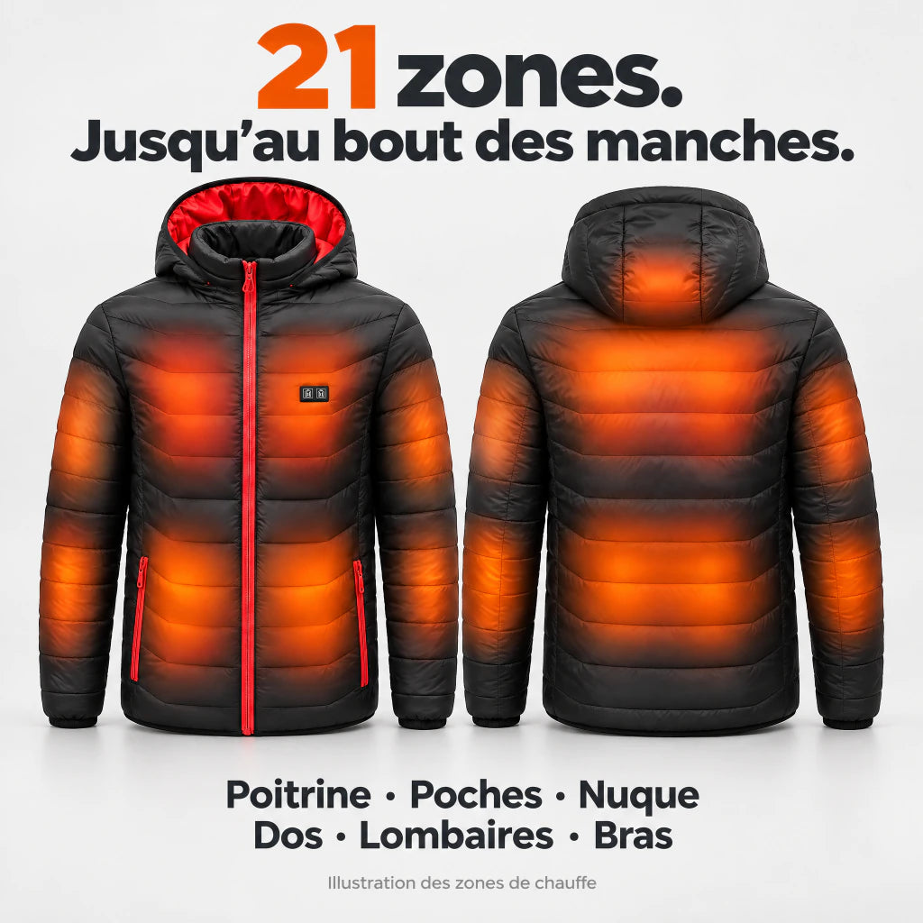Doudoune chauffante homme - Elara 21