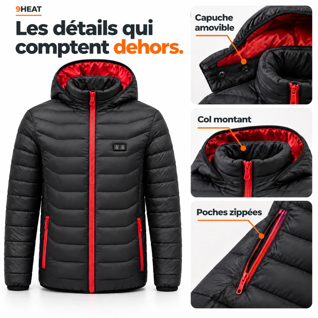 Doudoune chauffante homme - Elara 21
