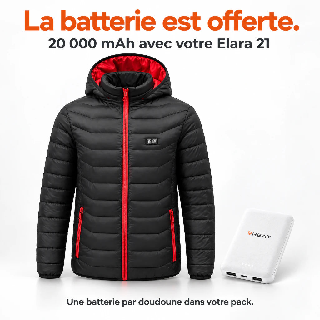 Doudoune chauffante homme - Elara 21