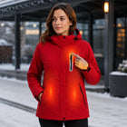 9HEAT Arctic 9 - Parka chauffante Femme - Chaleur réglable