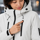 9HEAT IceSmart 8 - Parka chauffante Femme - Bouton de contrôle