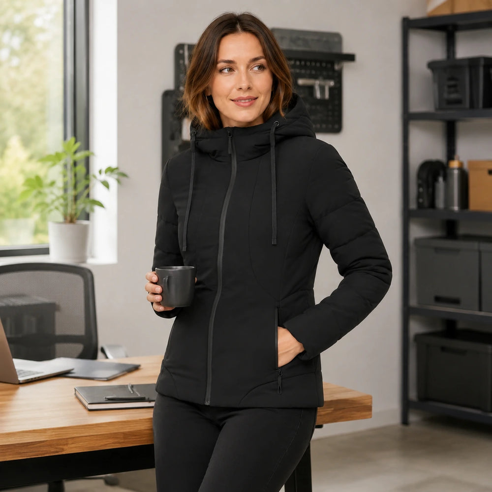 9HEAT Max R7 - Veste chauffante Femme - Usage quotidien