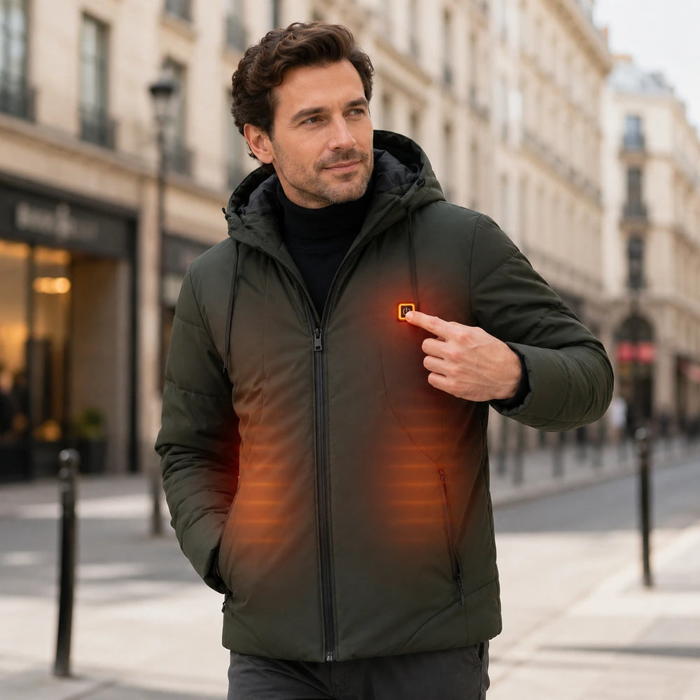 9HEAT Max R7 - Veste chauffante Homme - Chaleur réglable
