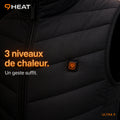 Bouton 3 niveaux de chaleur 9HEAT Ultra 9