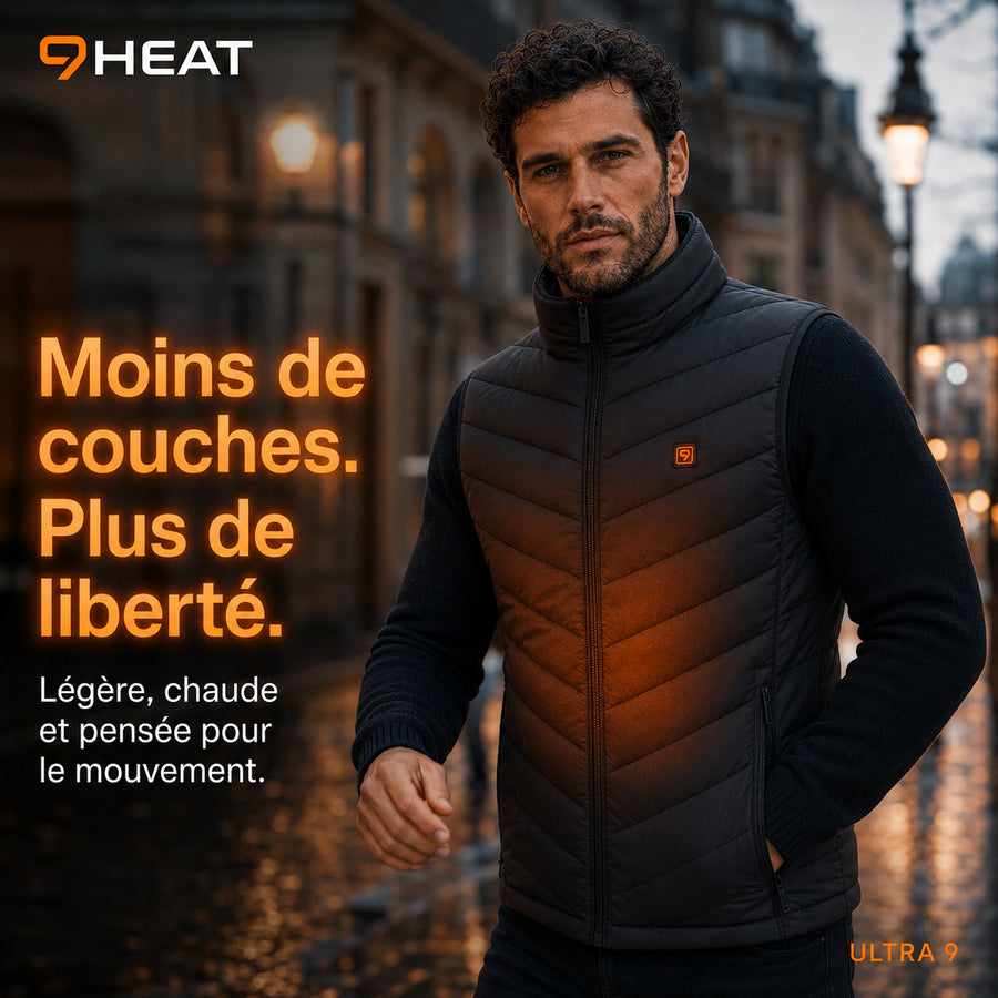9HEAT Ultra 9 moins de couches plus de liberté