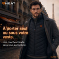 9HEAT Ultra 9 à porter seul ou sous une veste