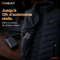 Batterie et autonomie réelle jusqu'à 12h 9HEAT Ultra 9