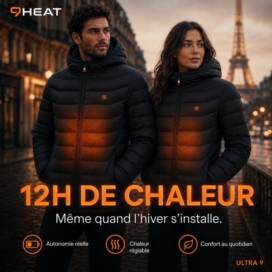 9HEAT Signature - Doudoune chauffante
