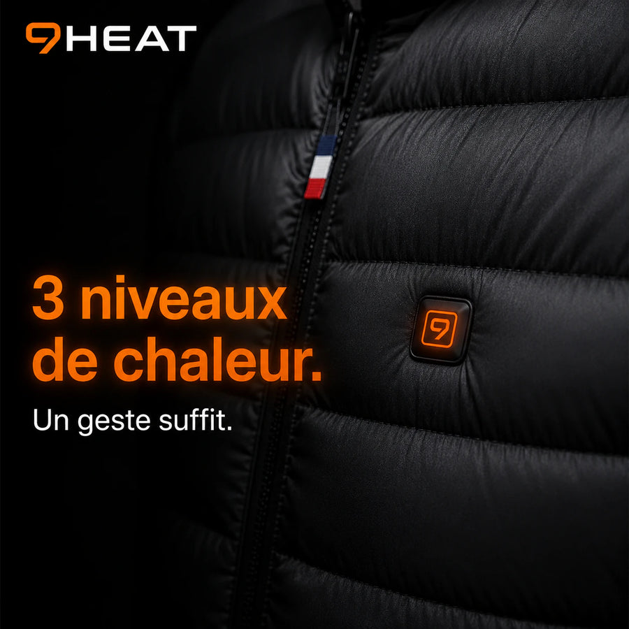 9HEAT Signature - Doudoune chauffante