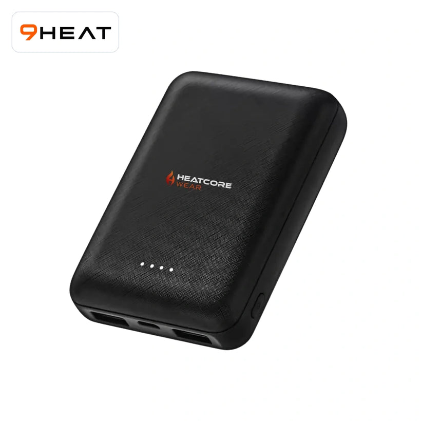 9HEAT Batterie externe 10 000 mAh pour veste chauffante