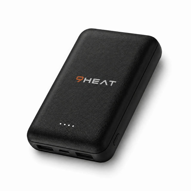 9HEAT — batterie noire 10 000 mAh, vue produit