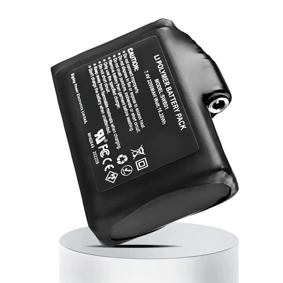 Batterie 2000 mAh 7,4V pour gants chauffants