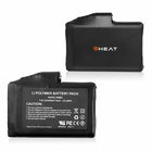 Batterie 7,4 V pour gants 9HEAT — vues des deux faces du modèle original