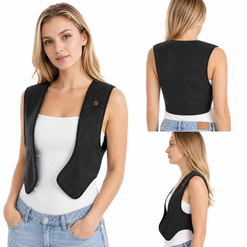 9HEAT Shoulder B3 - Boléro chauffant épaules et haut du dos - Boléro face et dos