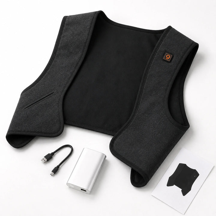 9HEAT Shoulder B3 - Boléro chauffant épaules et haut du dos