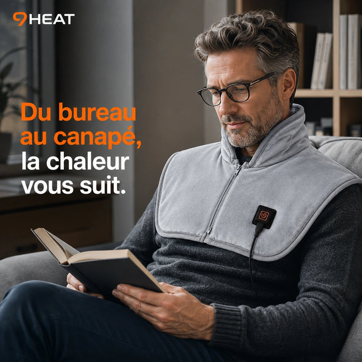 9HEAT Atlas 3 - Cape chauffante épaules et nuque
