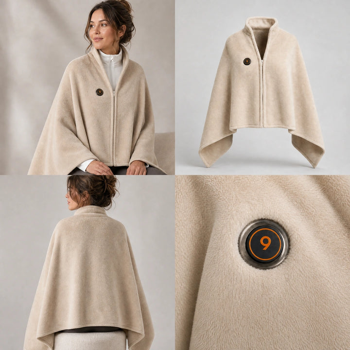 9HEAT Cocoon 9 - Cape chauffante femme