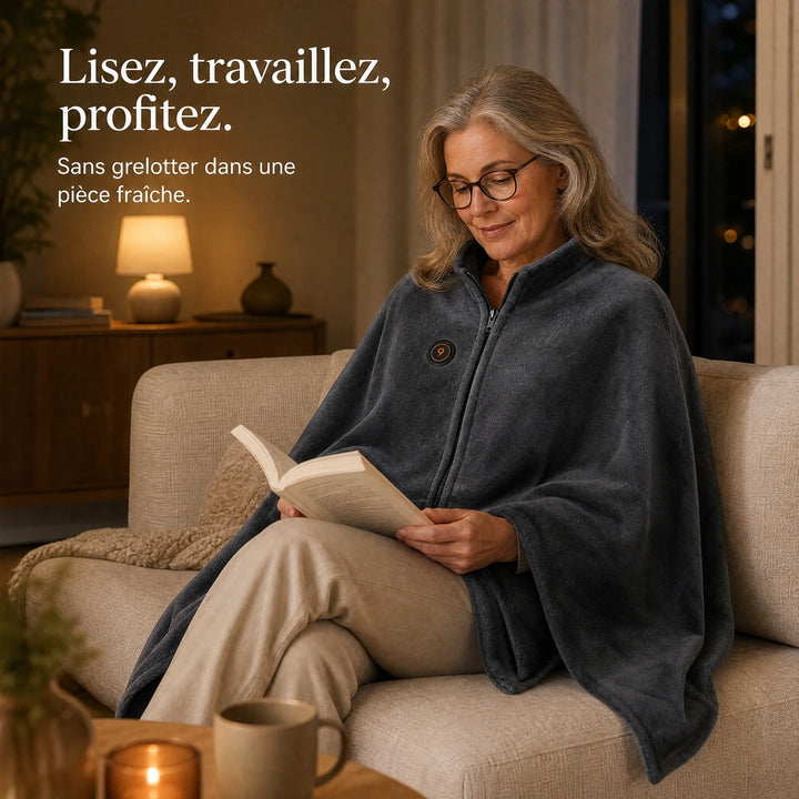 9HEAT Cocoon 9 - Cape chauffante femme