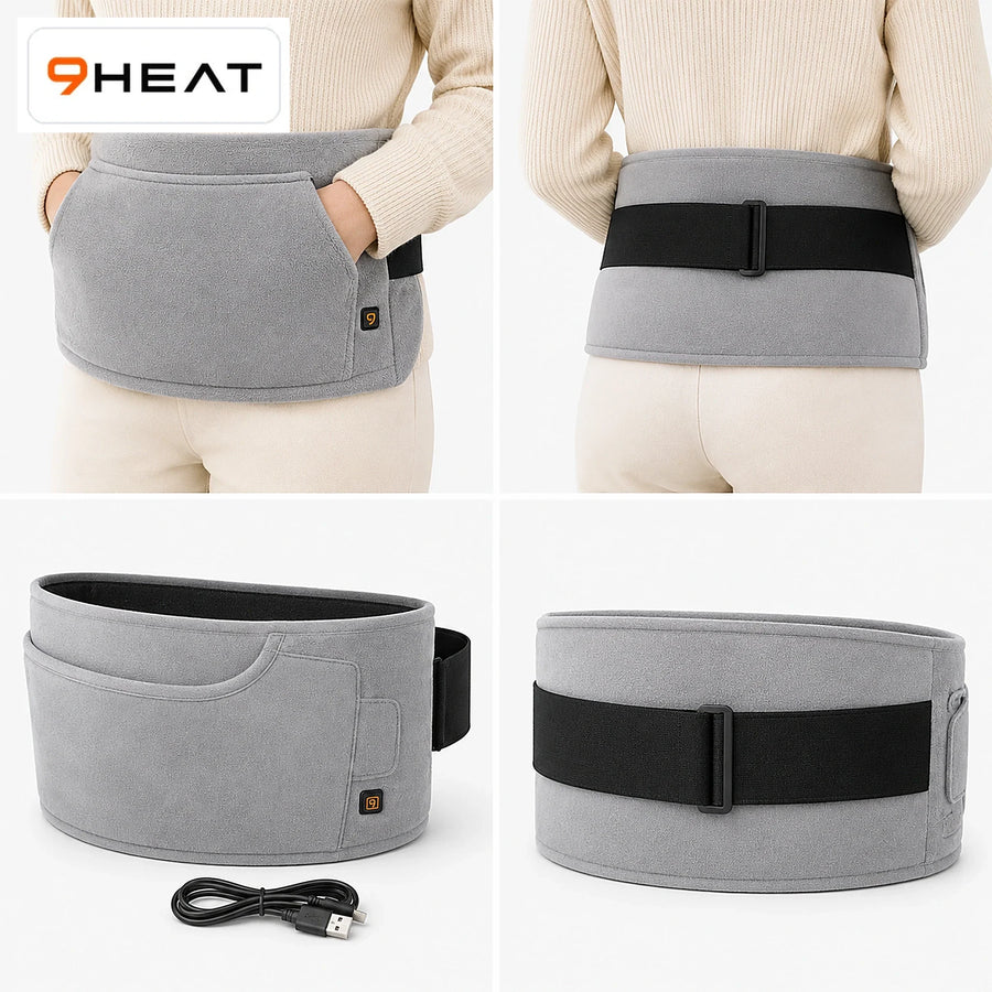 9HEAT Cocoon Belt 1 - Ceinture chauffante mains et ventre