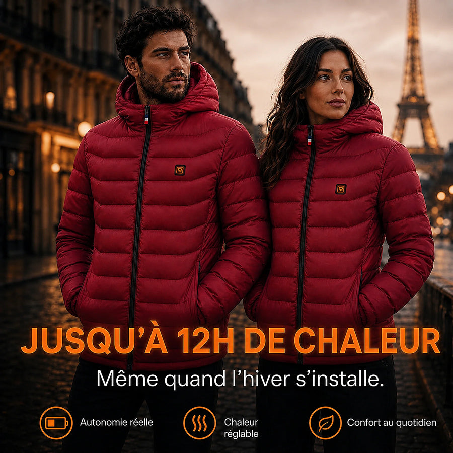 Doudoune Celsius 9 Rouge : autonomie et chaleur reglable | galerie validee 20260810 06