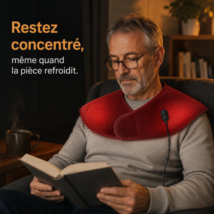 9HEAT Halo S3 - Chauffe-épaules USB