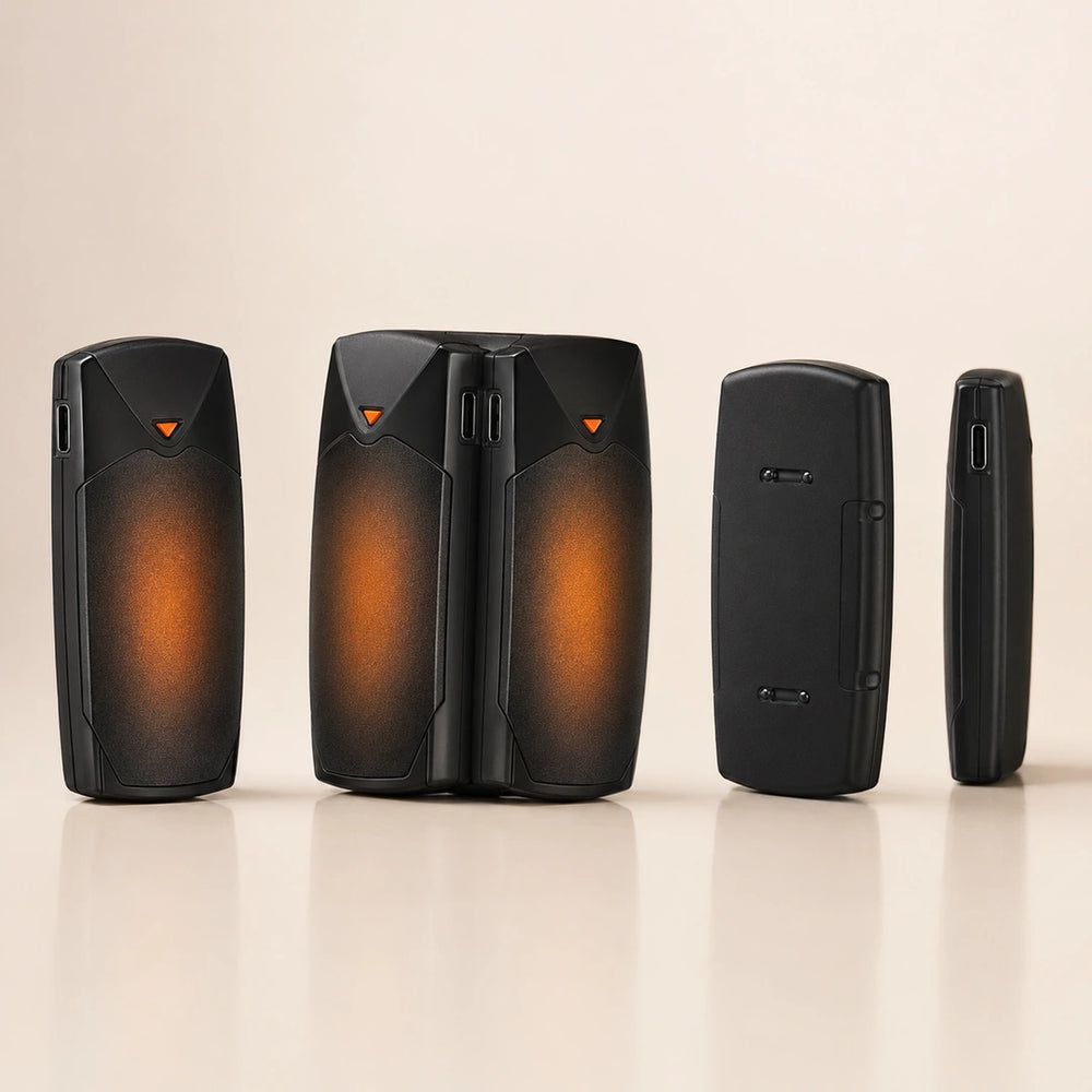 9HEAT Pocket Mini 3 - Chauffe-mains magnétiques 2000 mAh - Paire magnétique