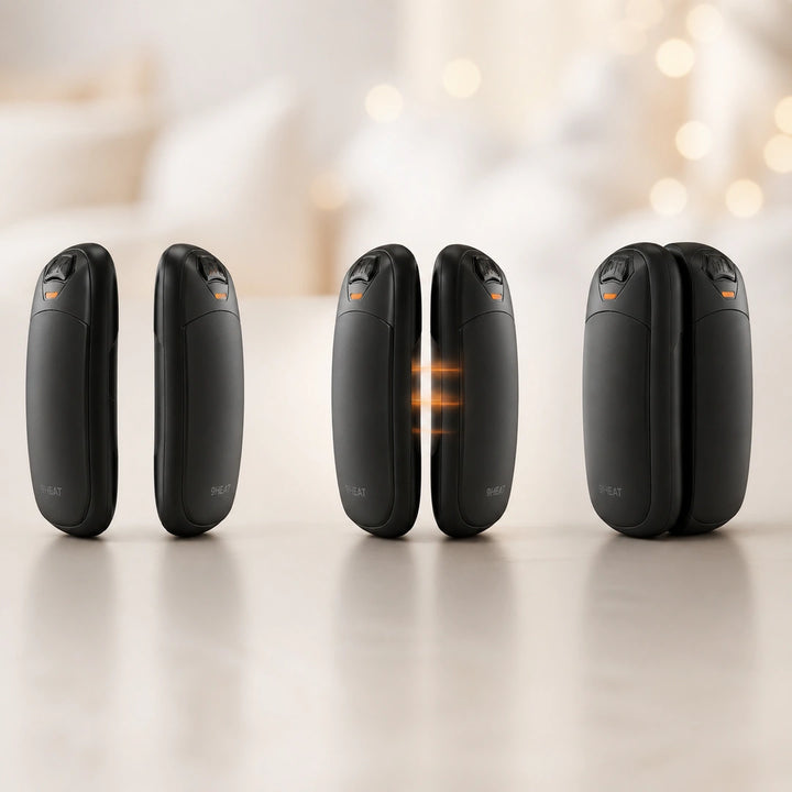 9HEAT Pocket Mini 3 - Chauffe-mains magnétiques 2000 mAh