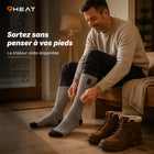 9HEAT Sock'R - Chaussettes chauffantes Unisexe - Sortie