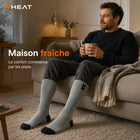 9HEAT Sock'R - Chaussettes chauffantes Unisexe - Usage Maison fraîche