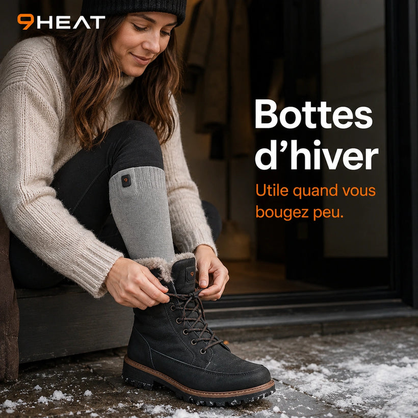 Chaussettes chauffantes unisexe - Sock'R
