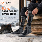 9HEAT Sock'R34 - Chaussettes chauffantes Unisexe - Sortie