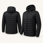 9HEAT Urban 8 - Doudoune chauffante 21 zones - Studio dos/profil