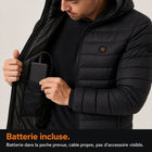 9HEAT Urban 8 - Doudoune chauffante 21 zones - Batterie / poche
