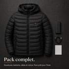 9HEAT Urban 8 - Doudoune chauffante 21 zones - Pack complet