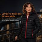 9HEAT Aura 5 - Doudoune chauffante Femme - Le froid ne décide plus de votre soirée