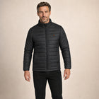 Doudoune chauffante homme Forge 9 - vue de face sur mannequin avec bouton 9HEAT