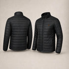 Doudoune chauffante homme Forge 9 - vues dos et profil