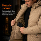 9HEAT Prestige 7 - Doudoune chauffante Homme - Batterie / poche
