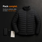 9HEAT Strike 9 - Doudoune chauffante Homme - Pack complet
