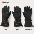 9HEAT Shark 3 - Gants chauffants 7,4V - Studio face dos paume