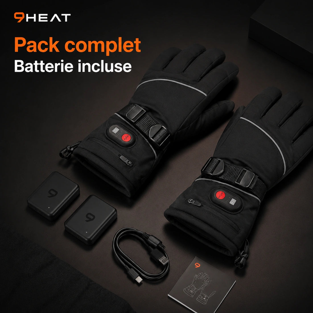 Gants chauffants 7,4V - Shark 3
