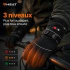 9HEAT Shark 3 - Gants chauffants 7,4V - Niveaux chaleur