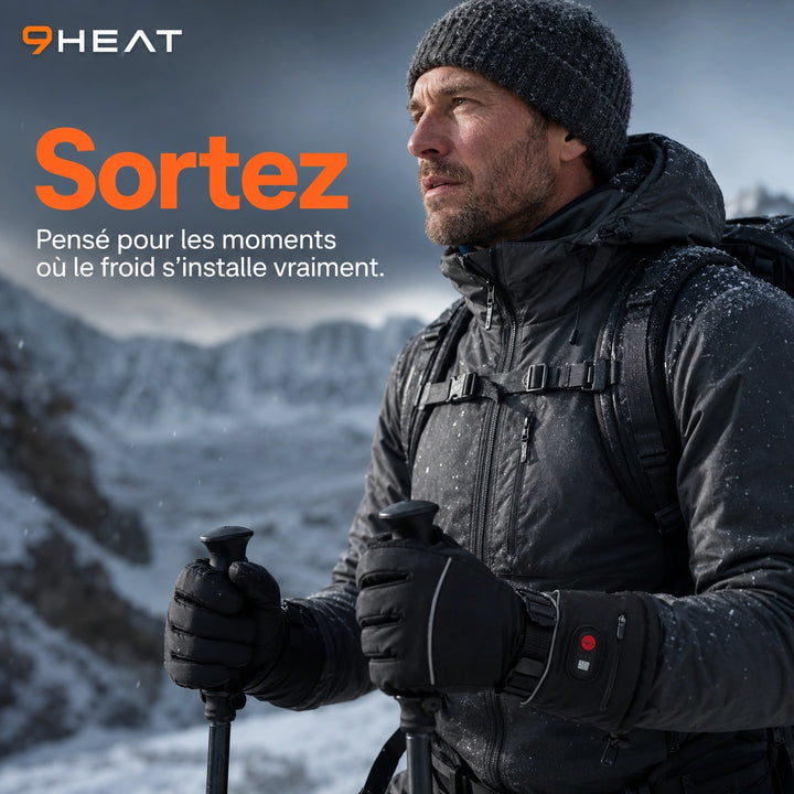 Gants chauffants 7,4V - Shark 3