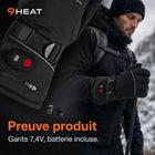 9HEAT Shark 3 - Gants chauffants 7,4V - Preuve produit